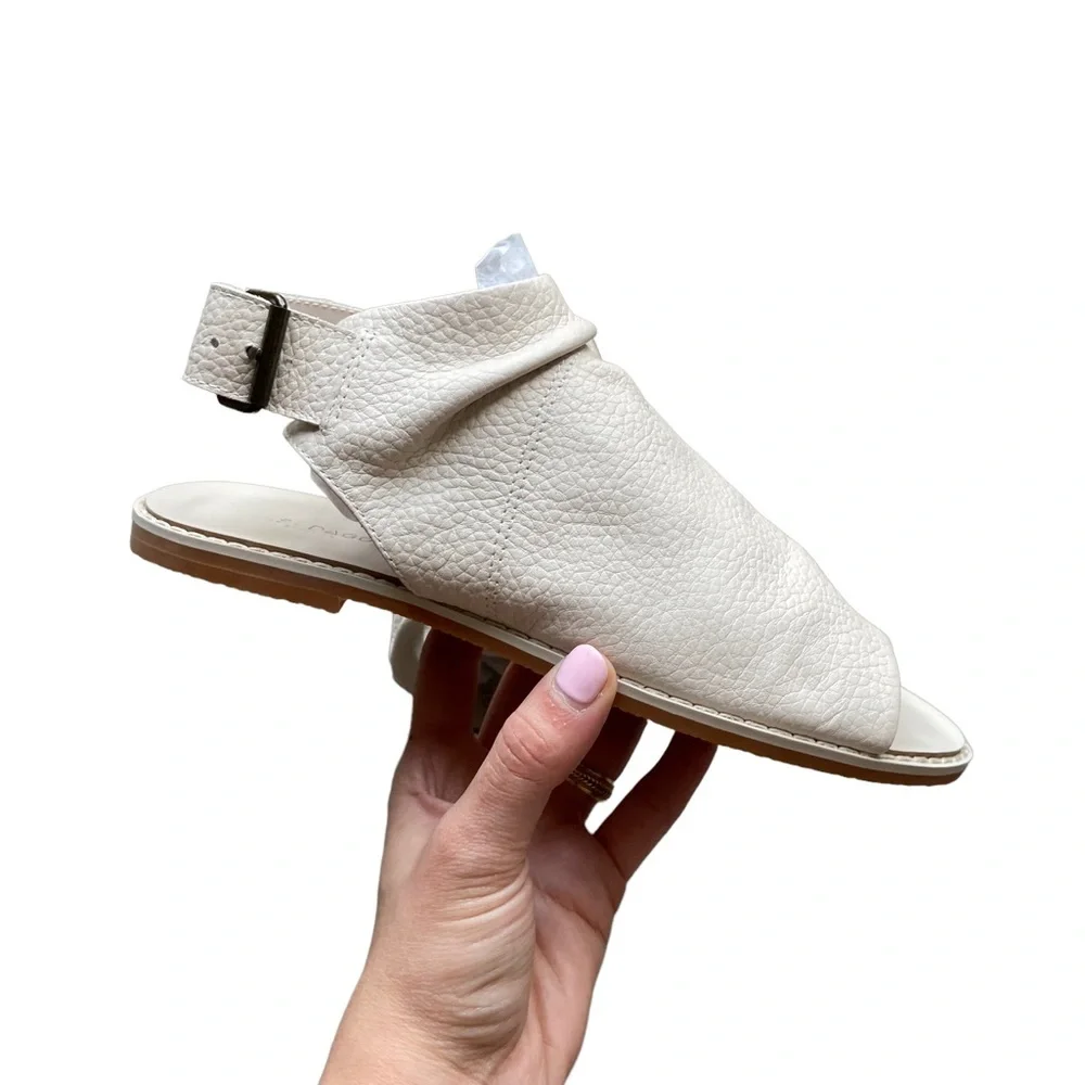 Kelsi Dagger Brooklyn Hillside Flat Sandals Leather